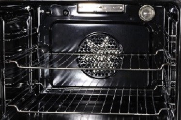 Inside an oven - forgetting water and electrics don't mix