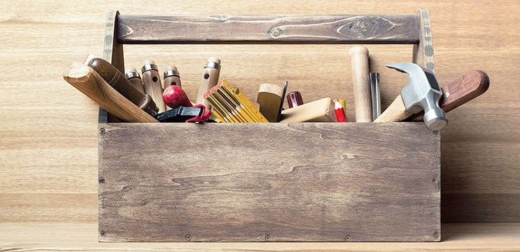 Toolbox Filled With Tools