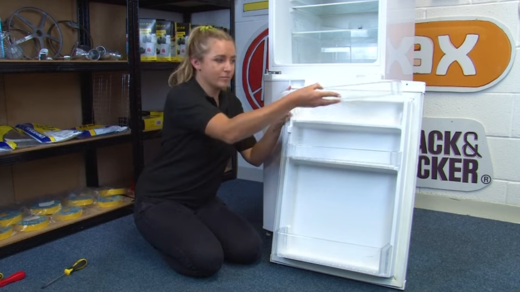 Removing All Of The Fridge Door Trays