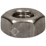 Rangemaster M6 nut hexagon nickel plate