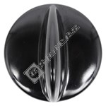 Black Cooker Control Knob