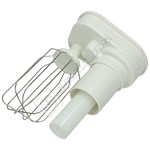 Food Processor Mixer Assembly - White