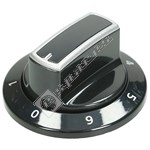 Beko Oven Control Knob Hob Black