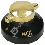 Belling Black/Gold Griddle Knob