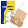 Electruepart BAG110 AEG Grobe 12/15  Vacuum Dust Bags - Pack of 5
