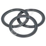 Kenwood Food Processor Plastic Goblet Blade Seal - Pack of 3