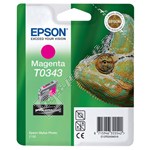 Epson Genuine Magenta Ink Cartridge - T0343