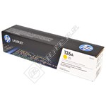 Hewlett Packard Genuine 126A Yellow Toner Cartridge - CE312A