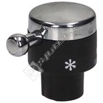 Leisure Black & Silver Main Oven Control Knob