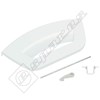Electruepart White Washing Machine Door Handle Kit - White