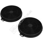 Baumatic Cooker Hood Carbon Filter - Pack of 2