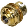 Wellco Brass BC 1/2" Screw Entry Lampholder