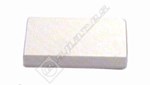 White Freezer Compartment Door Handle