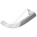 Beko Freezer Door Handle - White & Silver