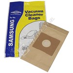 Electruepart BAG186 Samsung VP95B Vacuum Dust Bags - Pack of 5