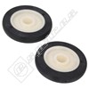 Hoover Tumble Dryer Drum Support Wheel - Pack of 2