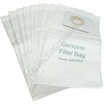 Karcher Vacuum Cleaner Fleece Dust Bags - Pack of 10