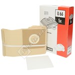 Electrolux Vacuum Cleaner U66 Paper Bag and Filter Pack