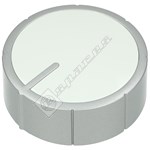 Beko Tumble Dryer Control Knob - Silver/White