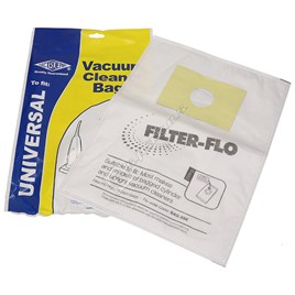 Vacuum Filter Flo Adaptor Bags Pack of 5 eSpares