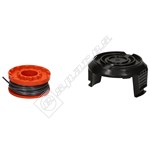 Grass Trimmer QT486 Spool & Line Assembly