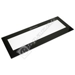 Beko Top Oven Inner Door Glass - Black