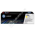 Hewlett Packard Genuine 128A Yellow Toner Cartridge (CE322A)