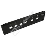 Beko Cooker Control Panel Fascia - Black