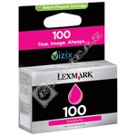 Lexmark Genuine No.100 Magenta Ink Cartridge - 14N0901E