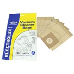 Pack Of 5 Electrolux Tornado Vacuum Cleaner E19 Dust Bag Genuine part number 9090100794 