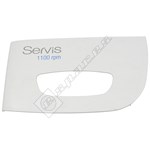 Servis Detergent Drawer Handle