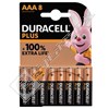 Duracell Alkaline AAA Plus 100% Extra Life - Pack of 8