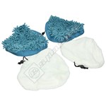 Steam Mop Triangular Pad Kit - Pack of Four