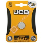 JCB Lithium CR2016 3V Coin Battery