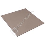 Indesit Glass cover bronze