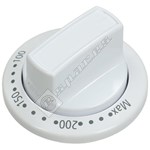 Beko Cooker Temperature Control Knob - White
