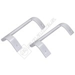 Beko Fridge Freezer Door Handle Assembly (Pair)