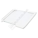 Beko Freezer Glass Shelf Assembly : 245x365mm