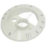 Electrolux Oven Main Control Knob Bezel - White