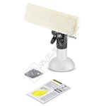 Karcher Window Cleaner Premium Spray Bottle and Microfibre Pad Kit