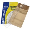 Electruepart BAG157 E60/E50 Vacuum Dust Bags - Pack of 5