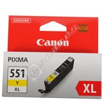 Canon Genuine High Capacity Yellow Ink Cartridge - CLI-551YXL