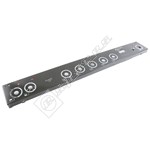 Rangemaster Cooker Control Panel Fascia - Black