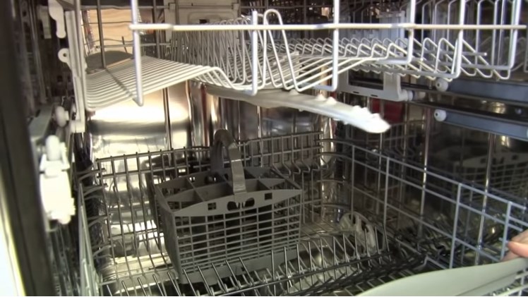 The Space Required For A Universal Cutlery Basket Inside The Dishwasher