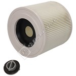 Electruepart Karcher Vacuum Cleaner Wet & Dry Cartridge Filter