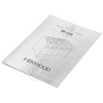 Kenwood CK410 Instruction Manual