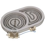 DeLonghi Large Ceramic Hob Hotplate Element - 1800W/1000W