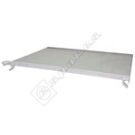 LG Fridge Glass Shelf Assembly : 425x350mm