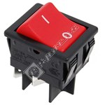 Original Quality Component Vacuum Cleaner Red Rocker Switch
