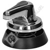 Smeg Genuine Oven Control Knob - Black/Silver